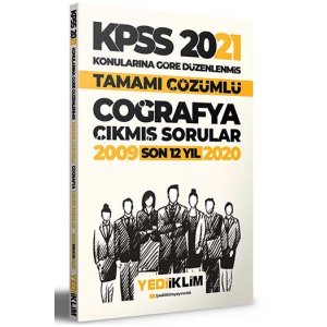 Yediiklim Yaynlar 2025 KPSS Genel Kltr Lisans Corafya Konularna Gre Tamam zml Son 11 Yl km Sorular